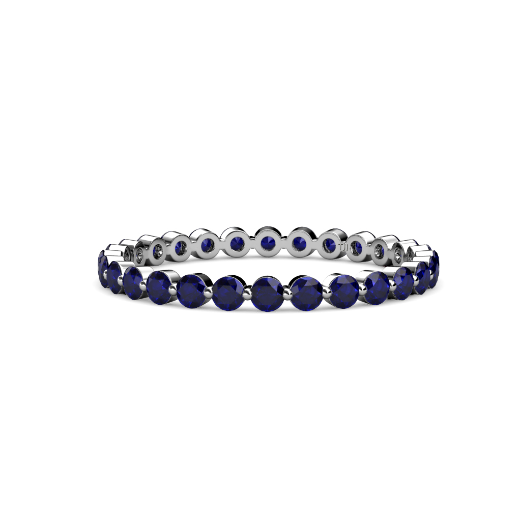Valerie 0.75 ctw Blue Sapphire Eternity Band  