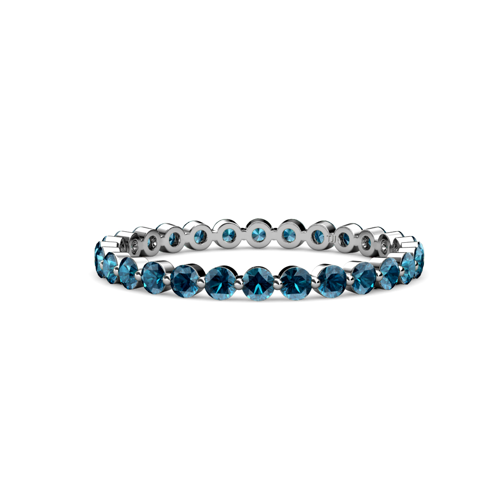 Valerie 1.00 ctw Blue Diamond Eternity Band 