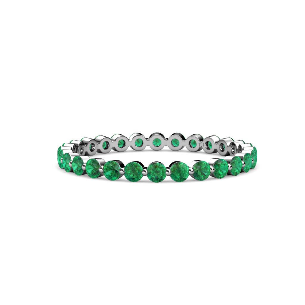 Valerie 0.70 ctw Emerald Eternity Band 
