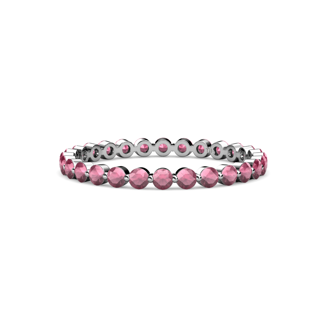 Valerie 1.26 ctw Rhodolite Garnet Eternity Band 