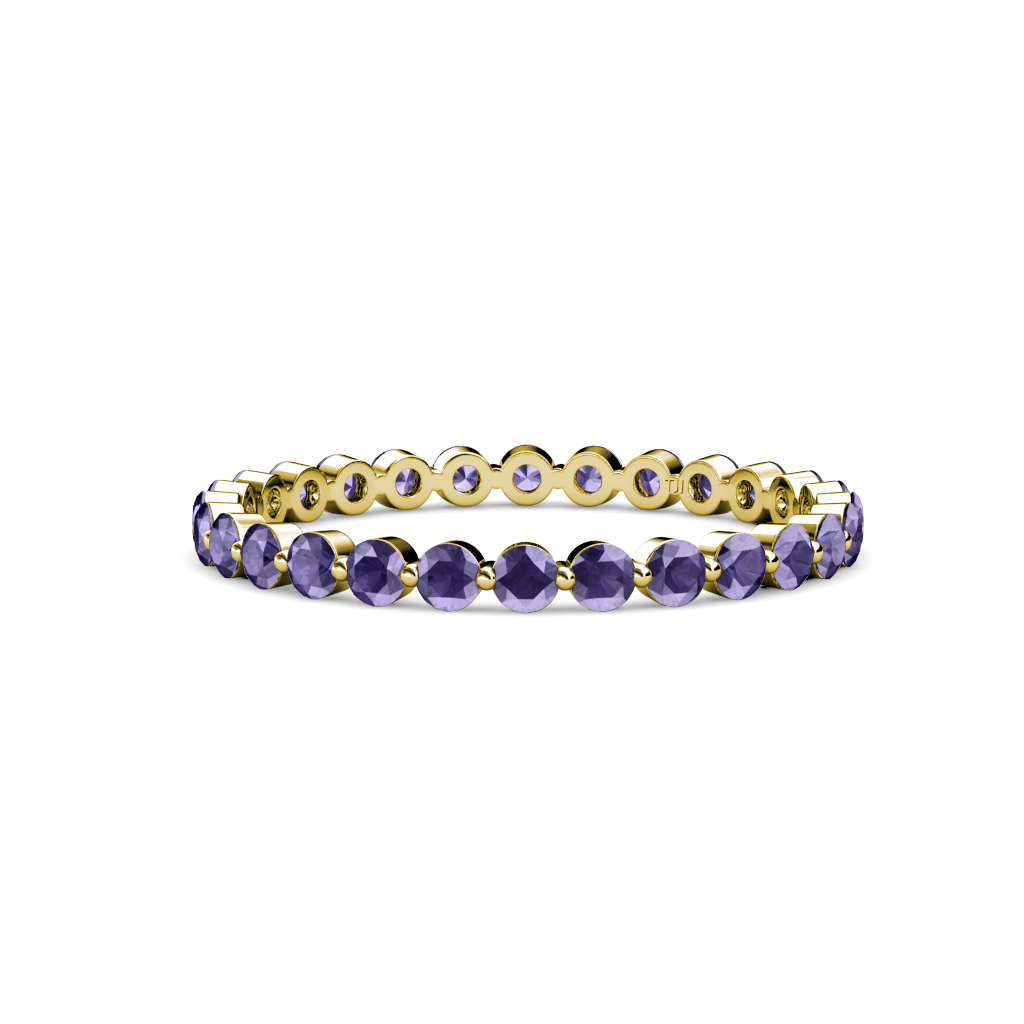 Valerie 0.70 ctw Iolite Eternity Band 