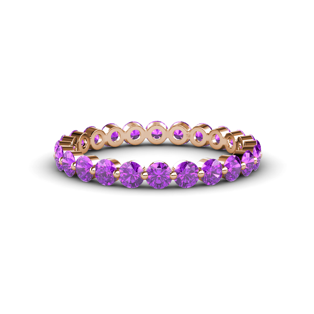 Valerie 1.52 ctw Amethyst Eternity Band 
