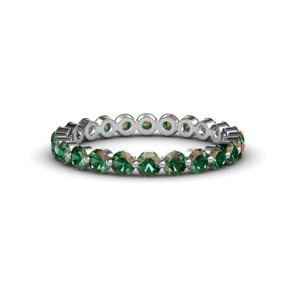 Valerie 2.28 ctw Created Alexandrite Eternity Band 