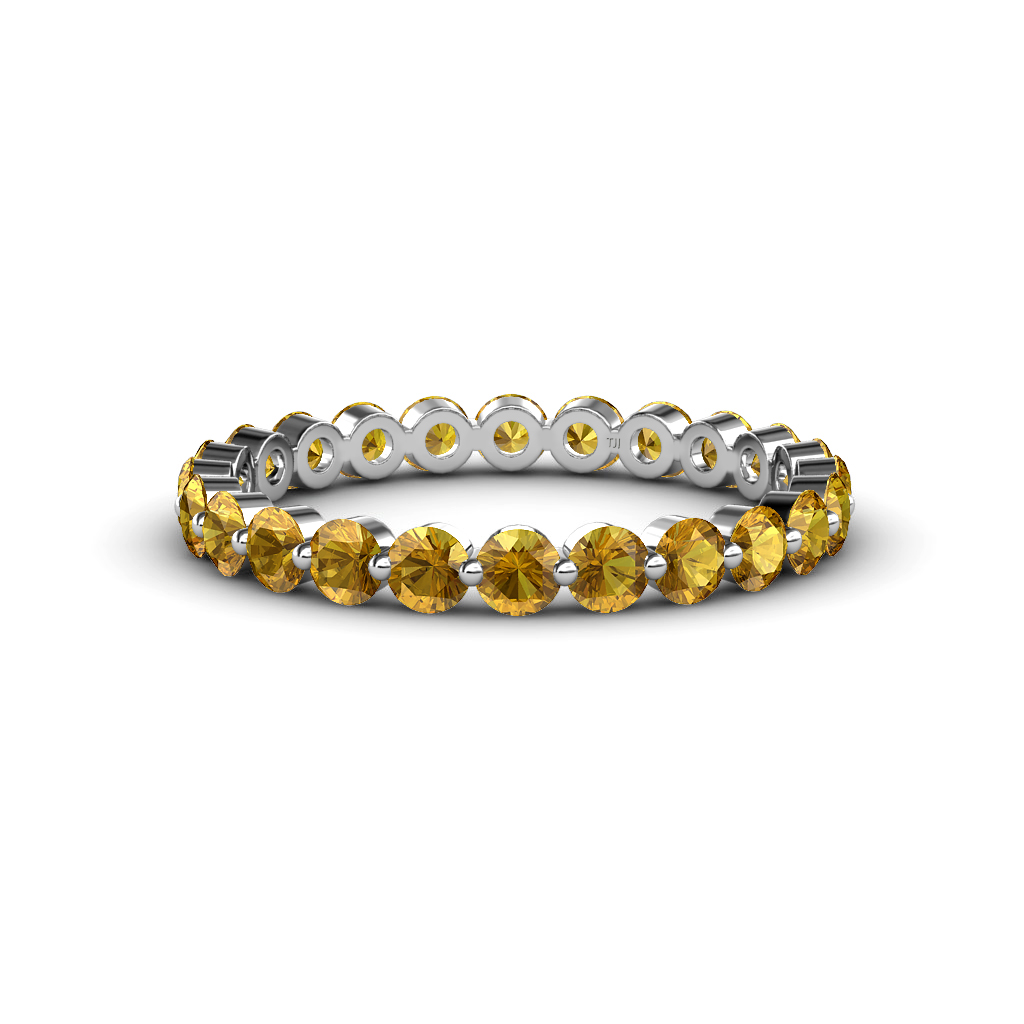 Valerie 1.52 ctw Citrine Eternity Band 