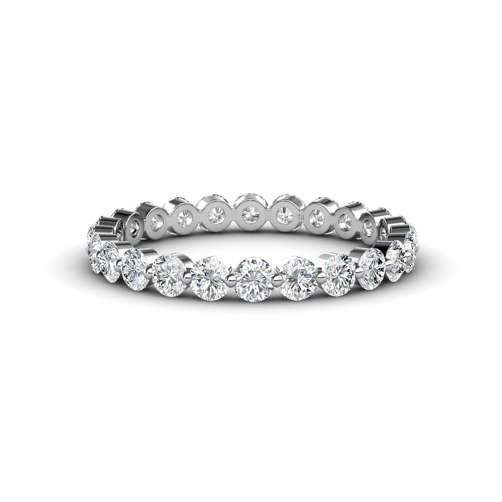 Valerie 1.43 ctw Natural Diamond Eternity Band 