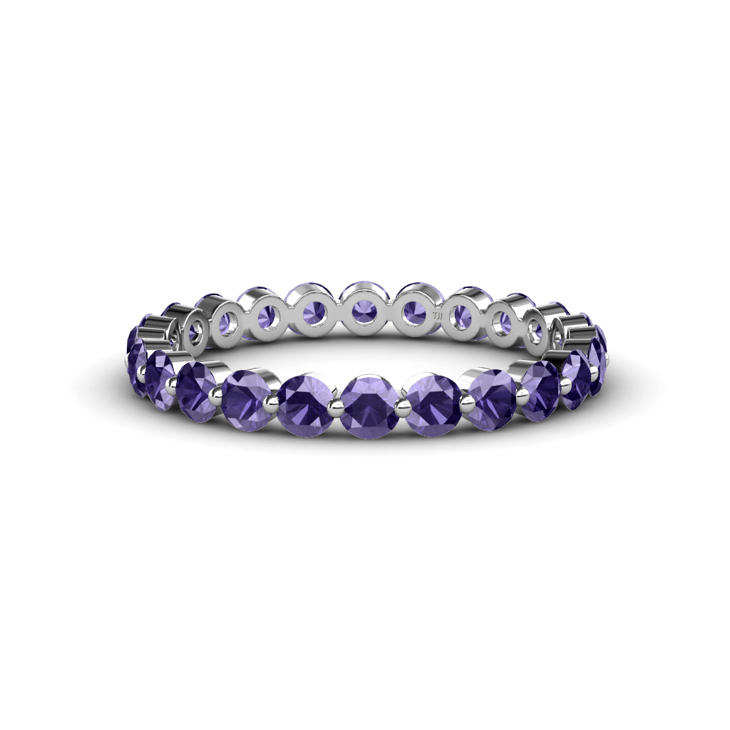 Valerie 1.05 ctw Iolite Eternity Band 