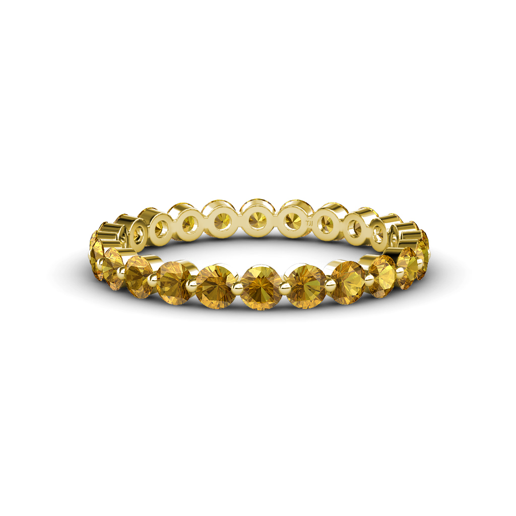 Valerie 1.52 ctw Citrine Eternity Band 