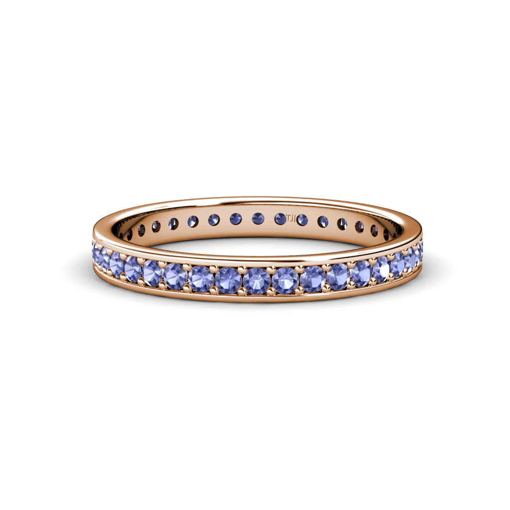 Livia 1.70 mm Iolite Eternity Band 
