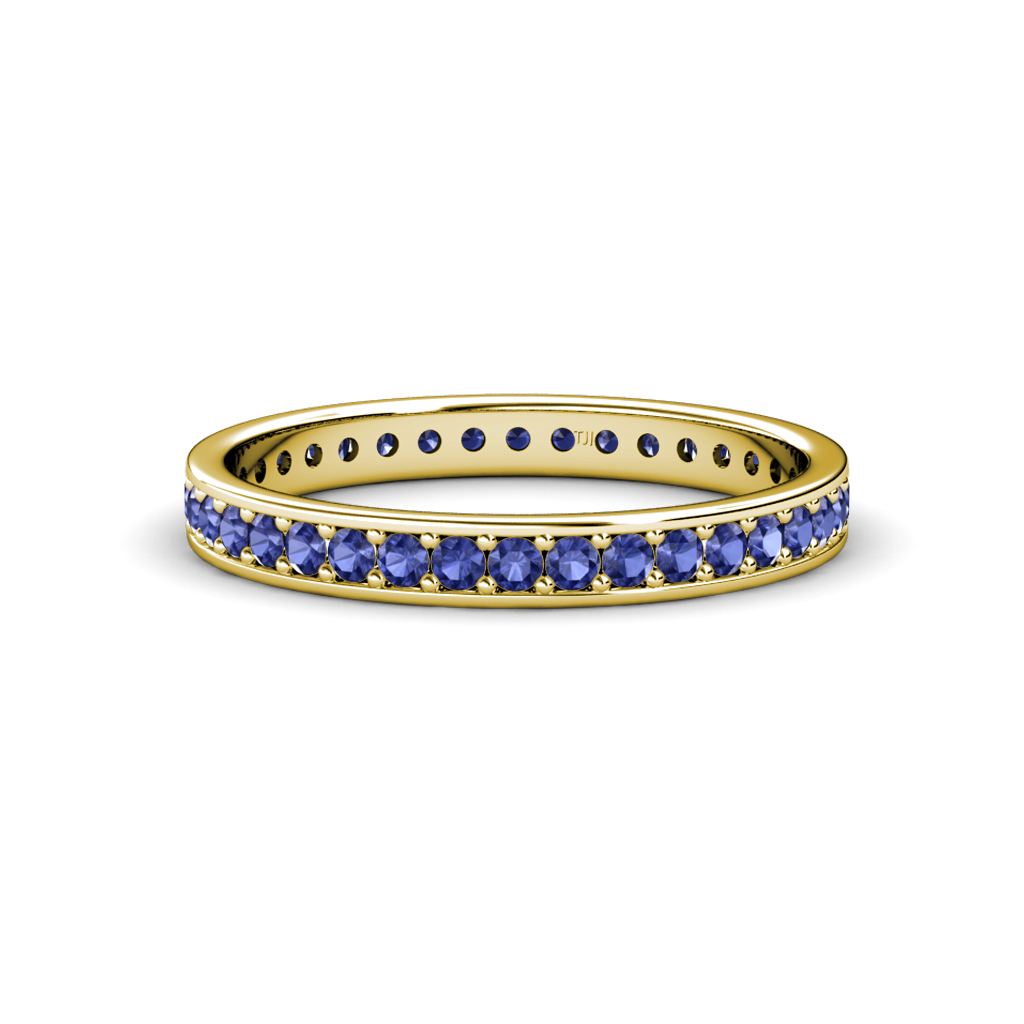 Livia 1.70 mm Iolite Eternity Band 