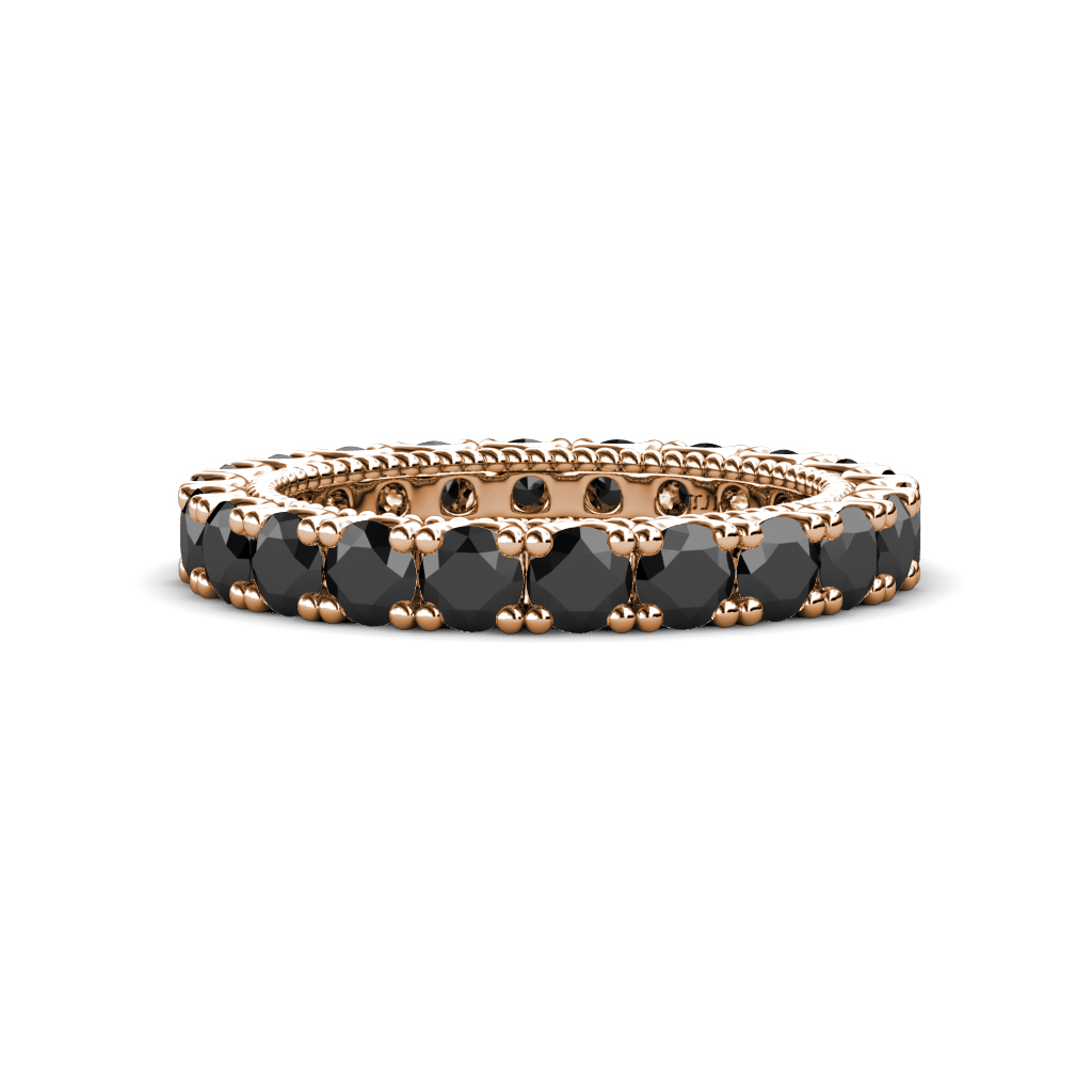 Ellen 2.20 ctw Black Diamond Eternity Band 