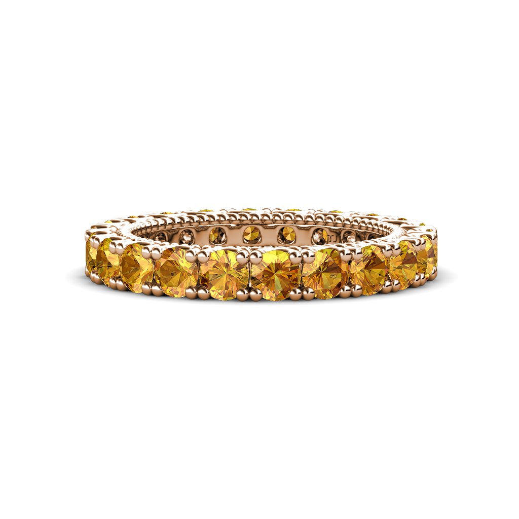 Ellen 1.65 ctw Citrine Eternity Band 