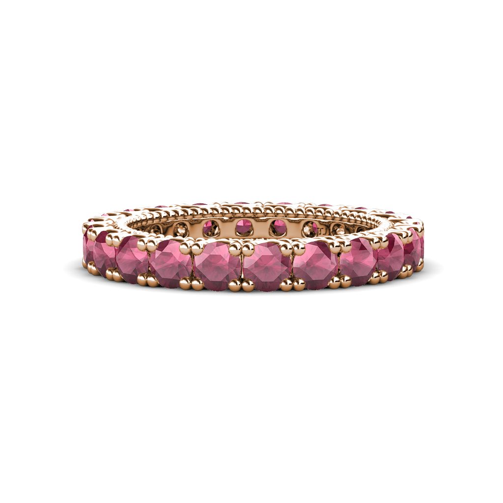 Ellen 2.31 ctw Rhodolite Garnet Eternity Band 