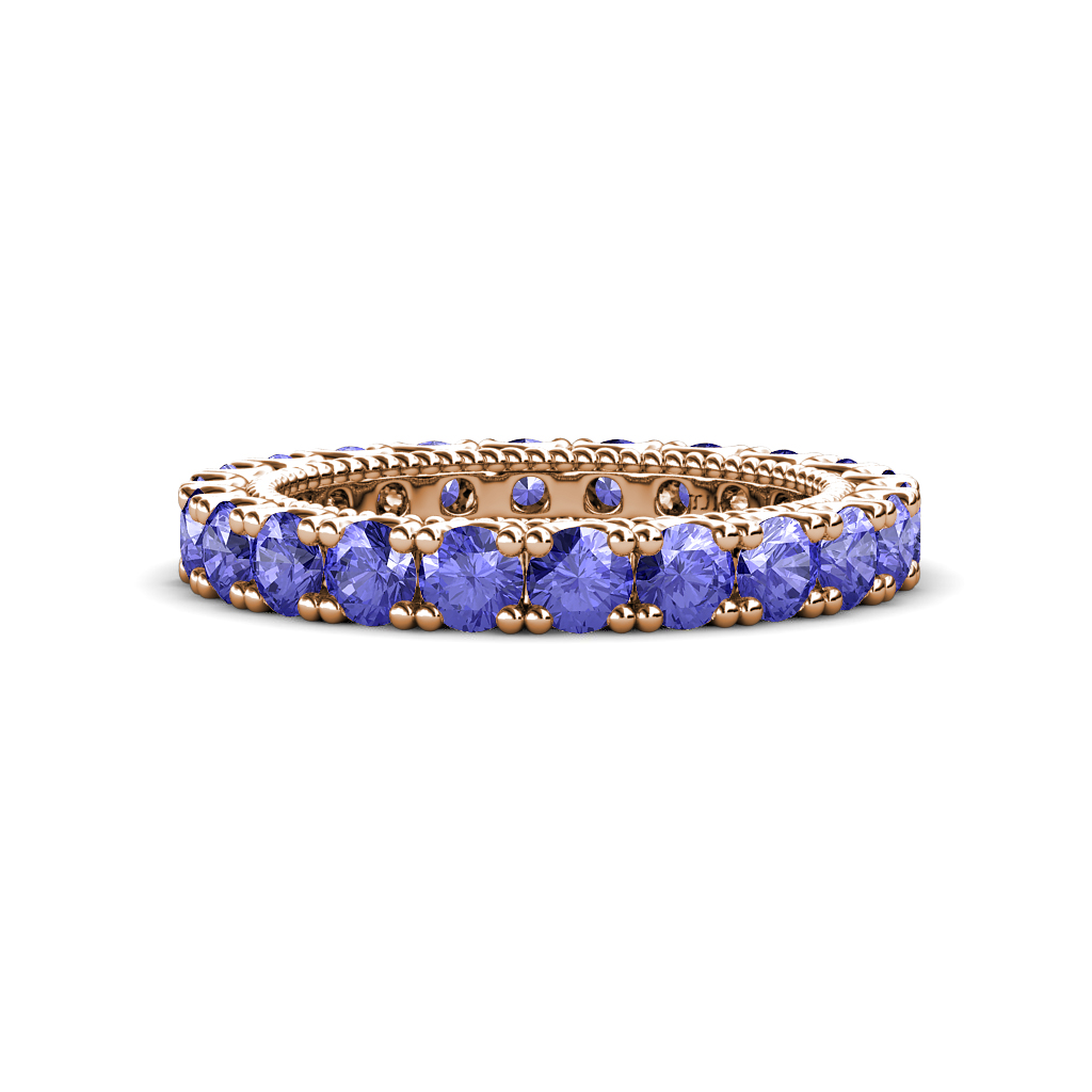 Ellen 1.98 ctw Tanzanite Eternity Band 