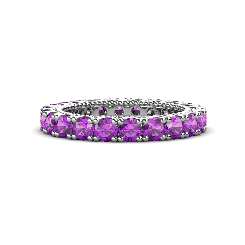 Ellen 1.65 ctw Amethyst Eternity Band 