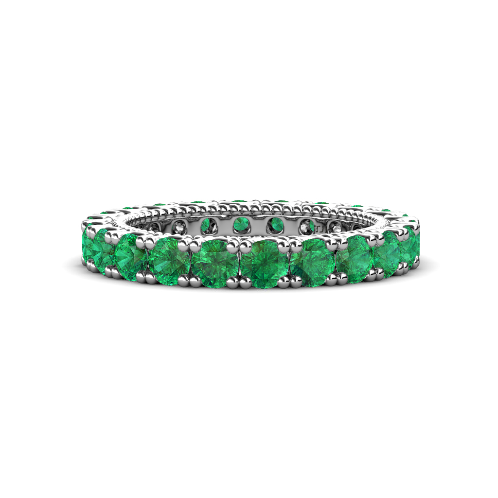 Ellen 1.65 ctw Emerald Eternity Band 