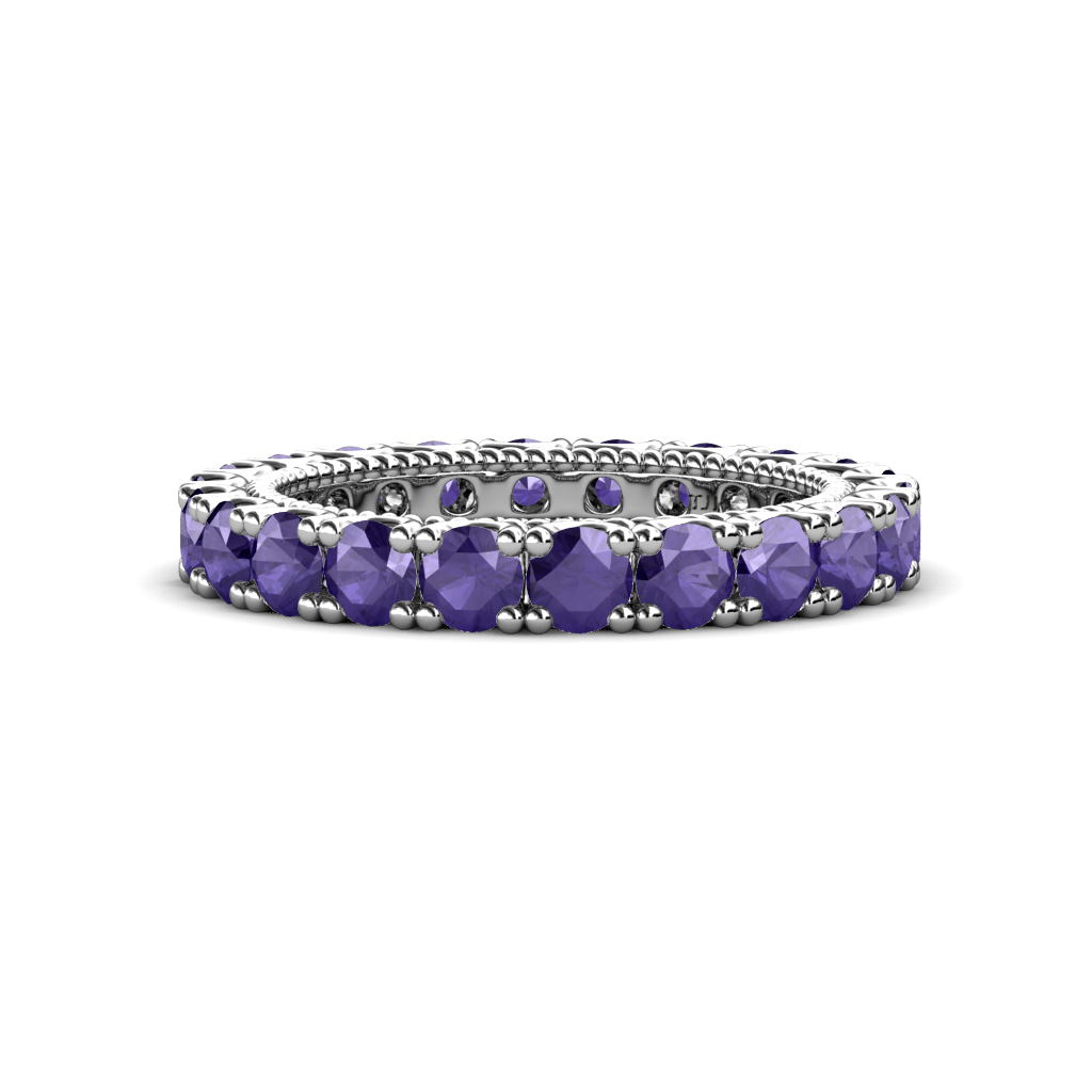 Ellen 1.65 ctw Iolite Eternity Band 