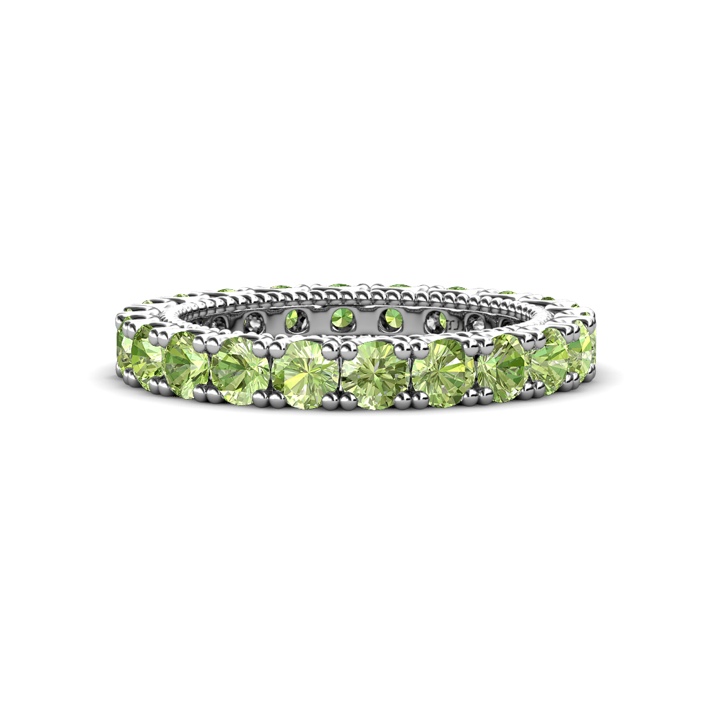 Ellen 2.31 ctw Peridot Eternity Band 