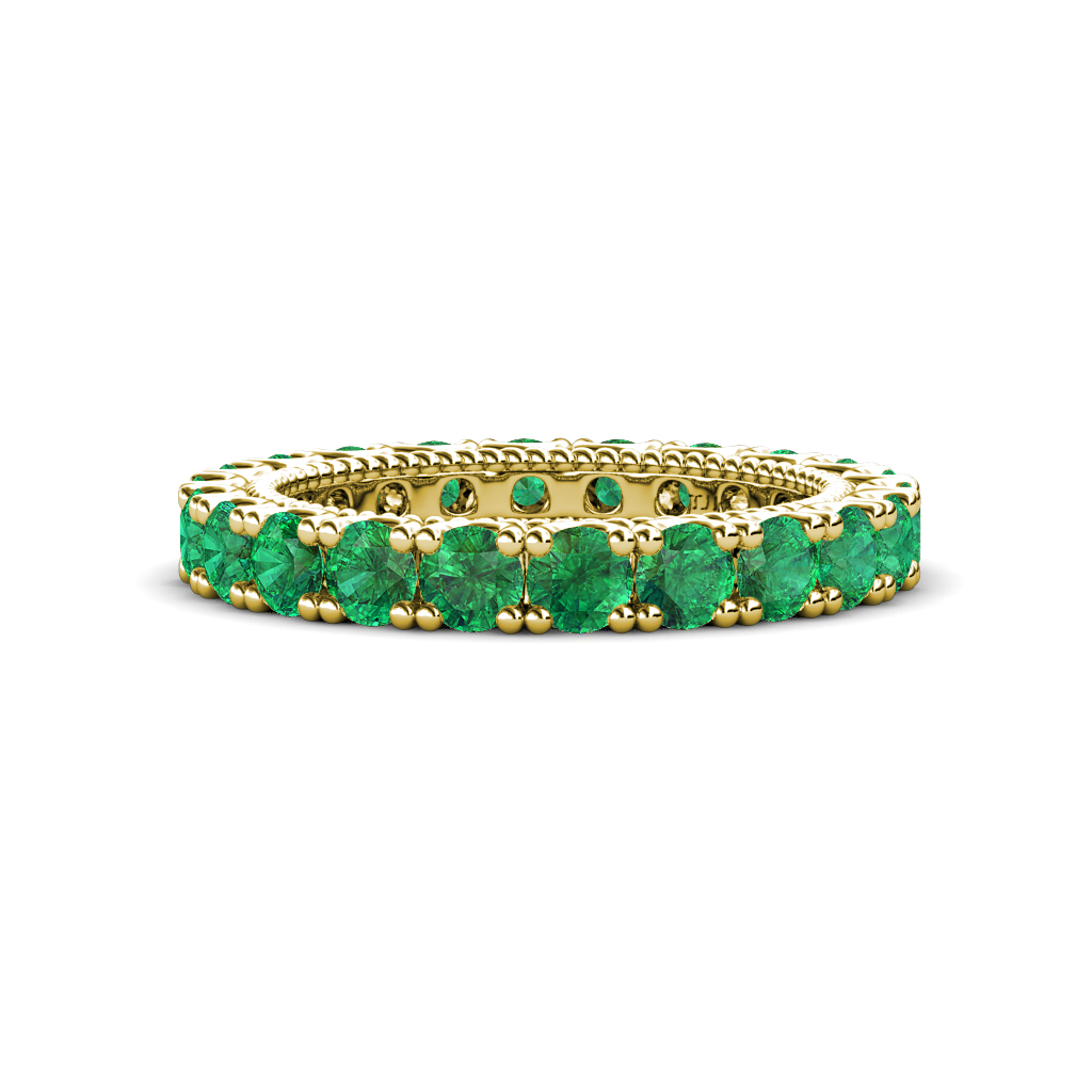 Ellen 1.65 ctw Emerald Eternity Band 