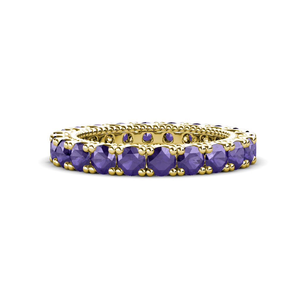 Ellen 1.65 ctw Iolite Eternity Band 