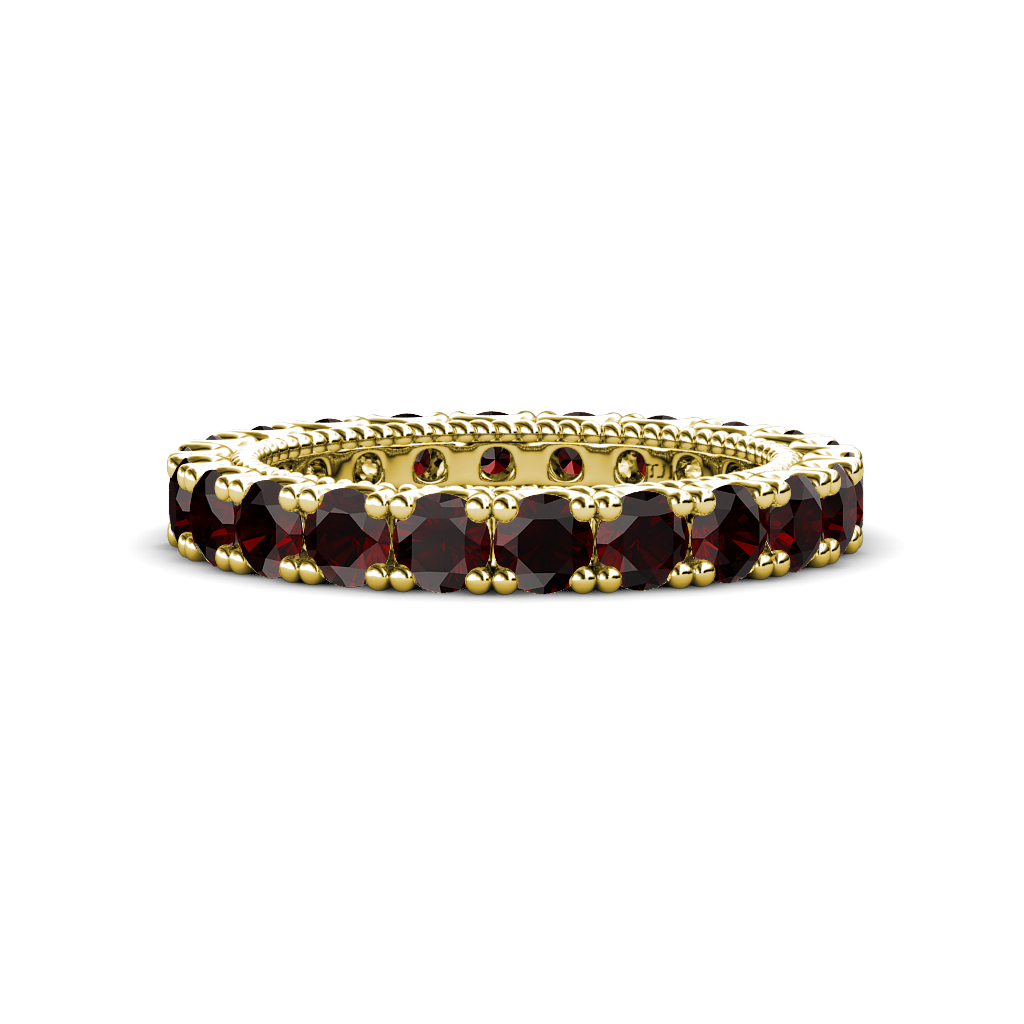 Ellen 2.31 ctw Red Garnet Eternity Band 