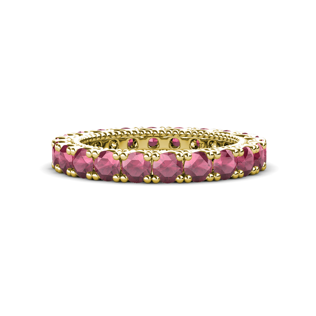 Ellen 2.31 ctw Rhodolite Garnet Eternity Band 
