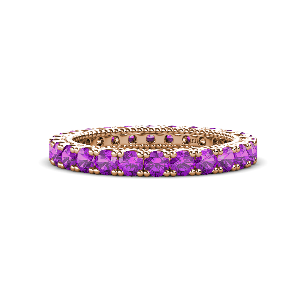 Ellen 1.92 ctw Amethyst Eternity Band 