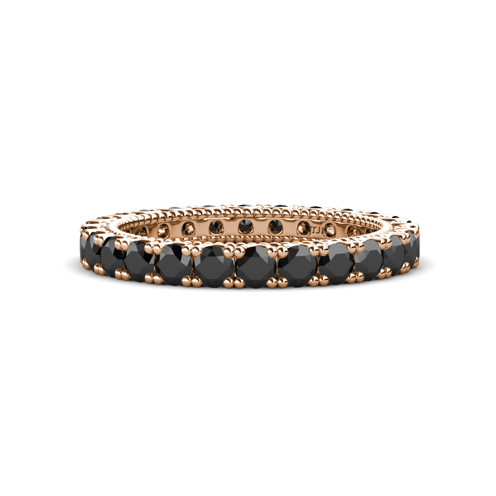 Ellen 1.80 ctw Black Diamond Eternity Band 