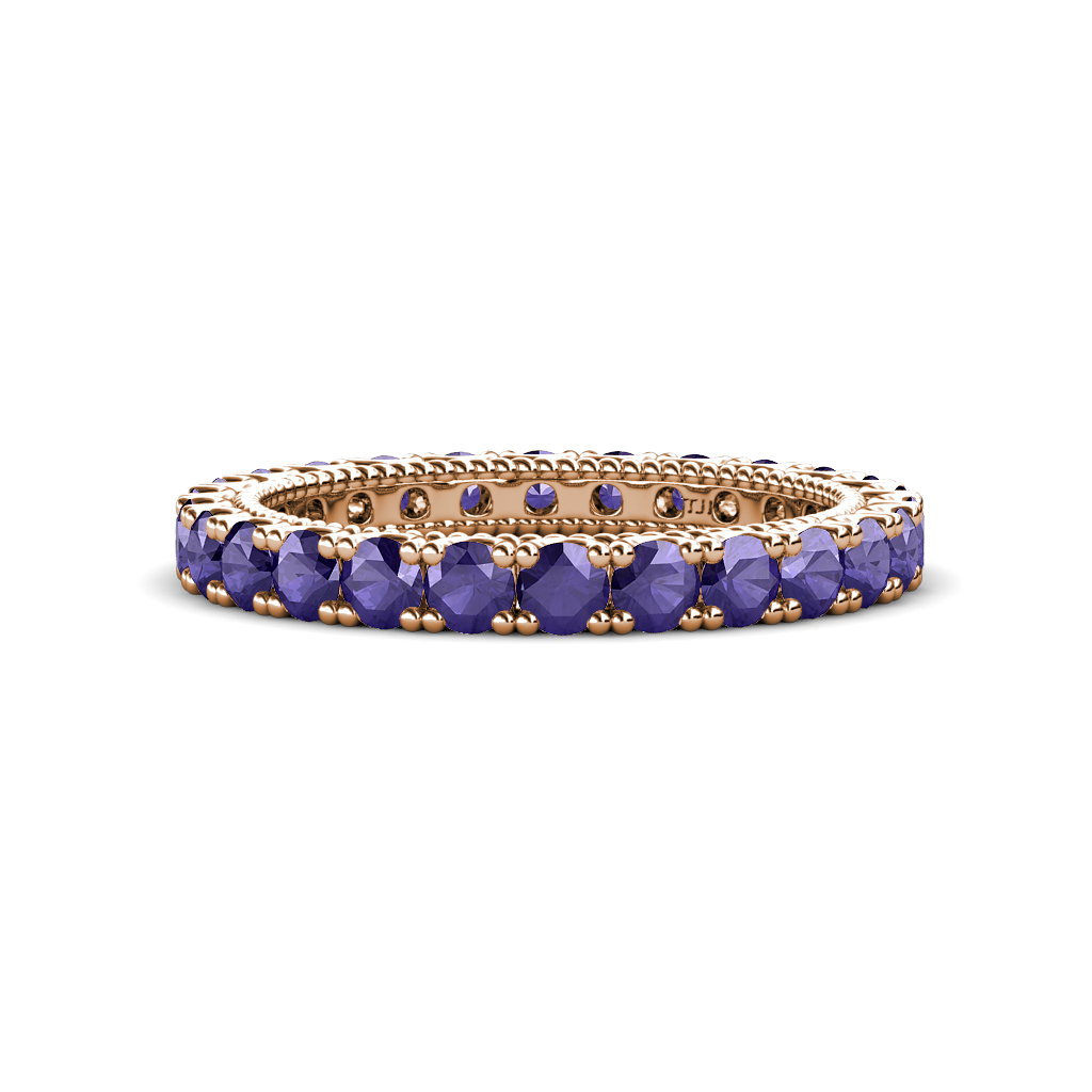 Ellen 1.32 ctw Iolite Eternity Band 