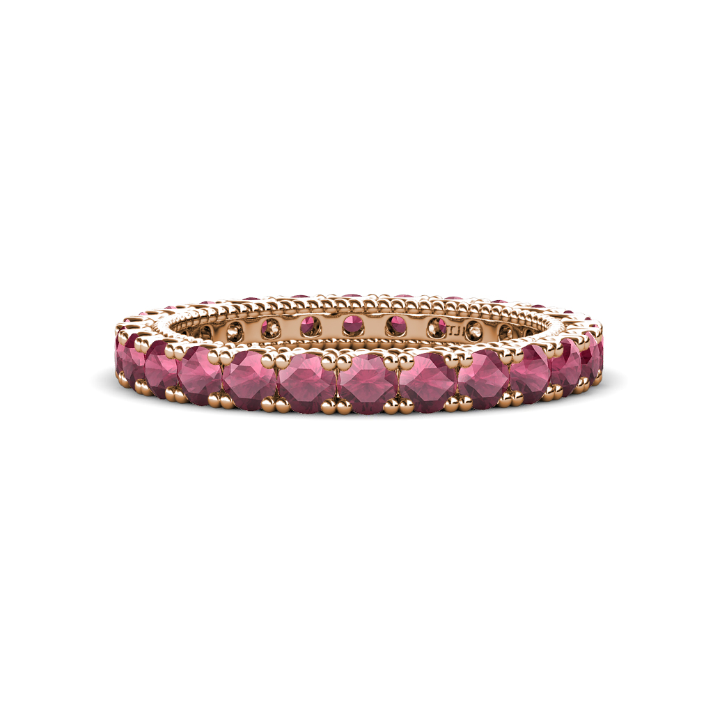 Ellen 2.02 ctw Rhodolite Garnet Eternity Band 