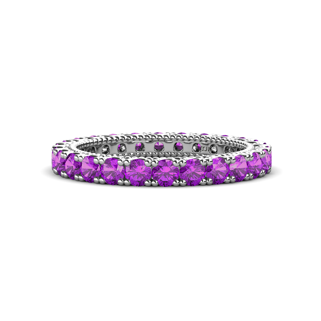 Ellen 1.92 ctw Amethyst Eternity Band 