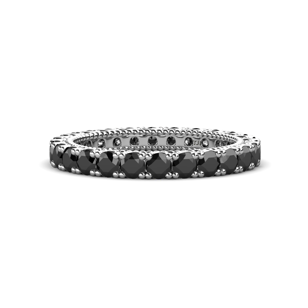 Ellen 1.80 ctw Black Diamond Eternity Band 