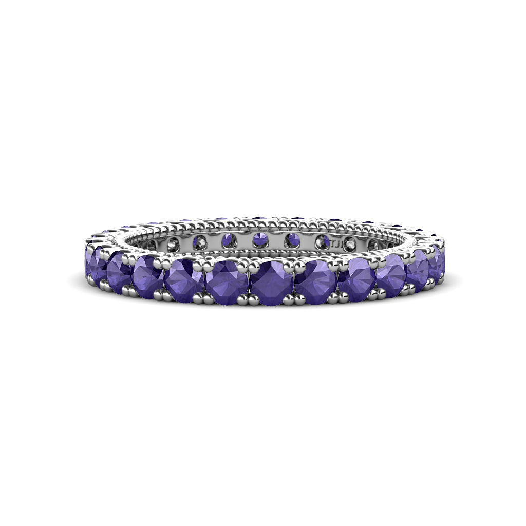 Ellen 1.32 ctw Iolite Eternity Band 