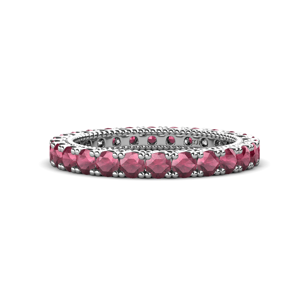 Ellen 2.02 ctw Rhodolite Garnet Eternity Band 