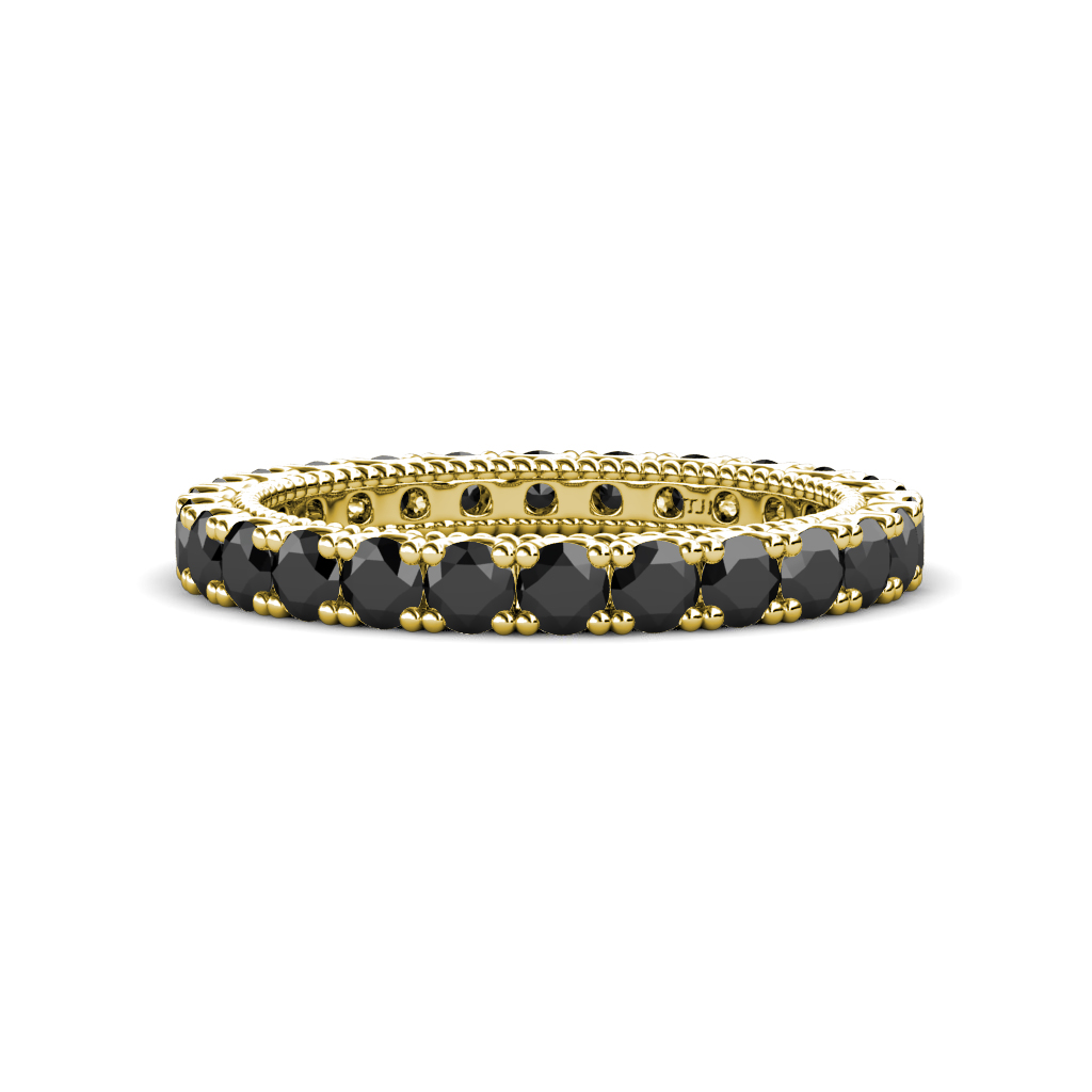 Ellen 1.80 ctw Black Diamond Eternity Band 