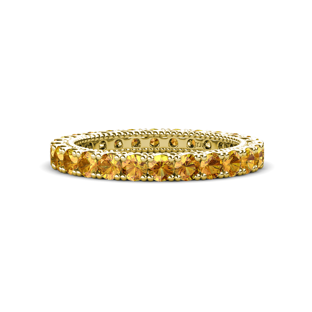 Ellen 1.92 ctw Citrine Eternity Band 