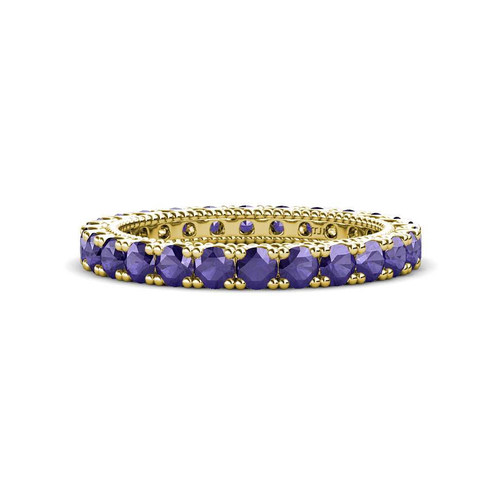 Ellen 1.32 ctw Iolite Eternity Band 