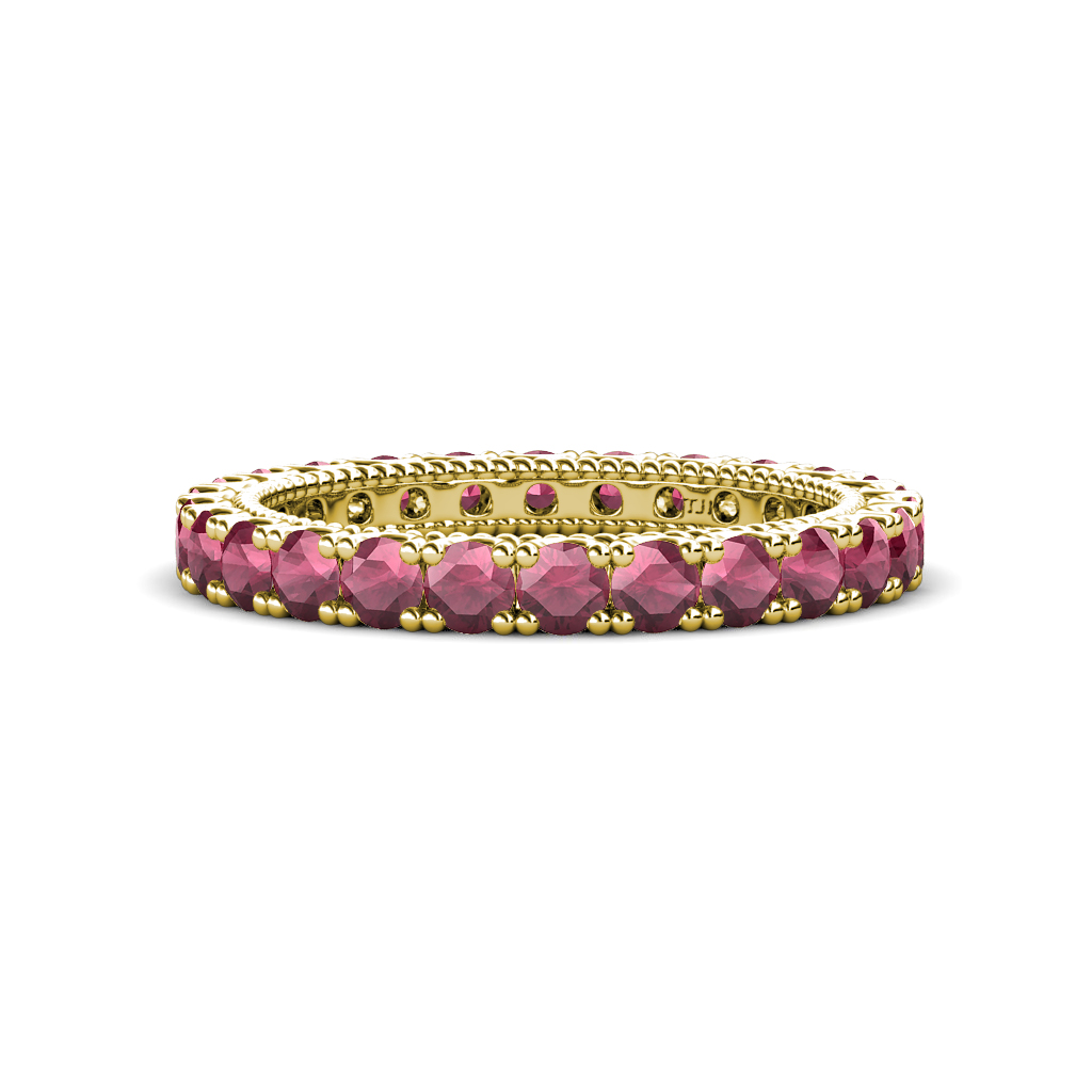 Ellen 2.02 ctw Rhodolite Garnet Eternity Band 