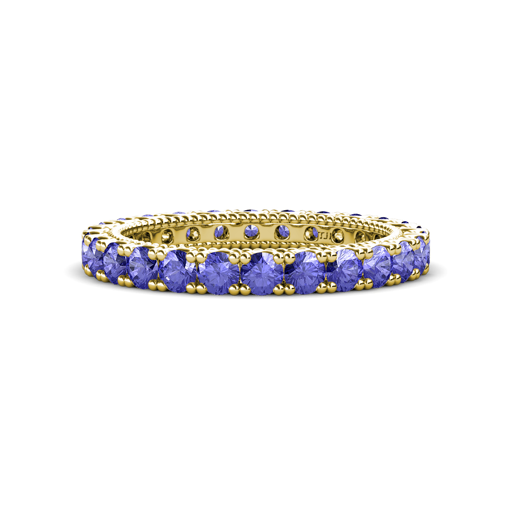 Ellen 1.80 ctw Tanzanite Eternity Band 