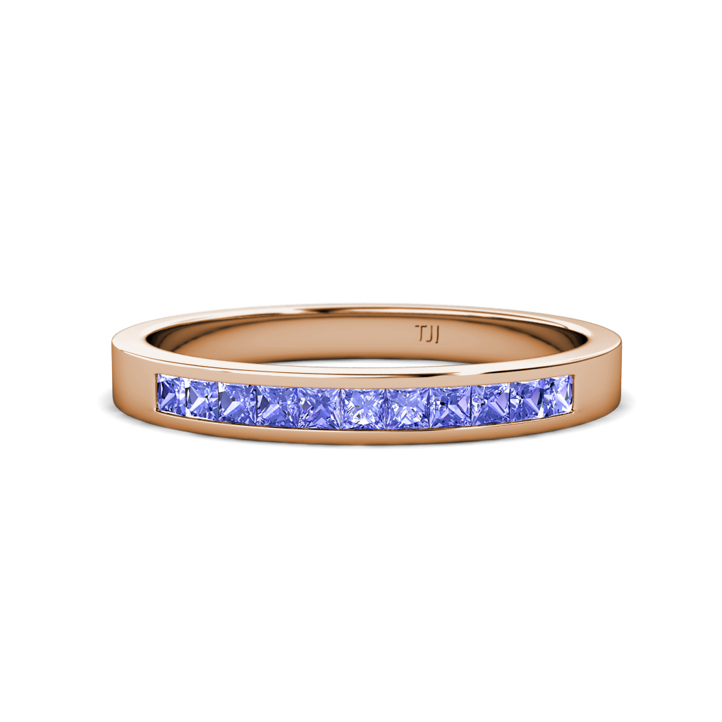 Aaryn 2.00 mm Tanzanite Wedding Band 